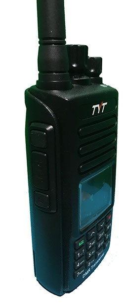 TYT Battery Pack 7.4V 2200mAh Compatible with MD-390 and Upgraded GPS MD-390 DMR Waterproof Digital Radio Black 